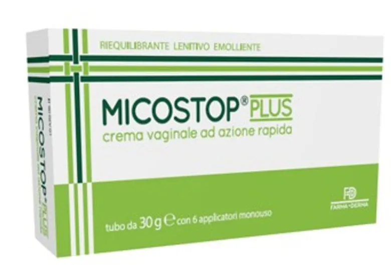 Micostop Plus Crema Vaginale 30mg +6 applicatori monouso
