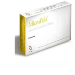 Microfleb Integratore Alimentare Coadiuvante Microcircolo 30 Compresse