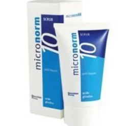 Micronorm Scrub 10 Peeling detergente per pelli acneiche 75ml