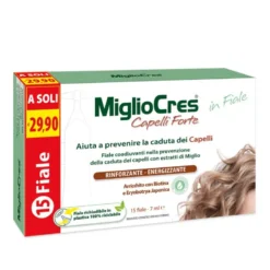 MiglioCres Capelli Forte Previene la caduta dei capelli 15 fiale da 7ml