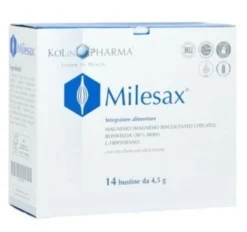Milesax Integratore Magnesio, Boswellia e L-triptofano 14 bustine