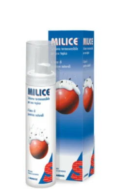 Milice Schiuma termosensibile Rimozione lendini e pidocchi 150ml