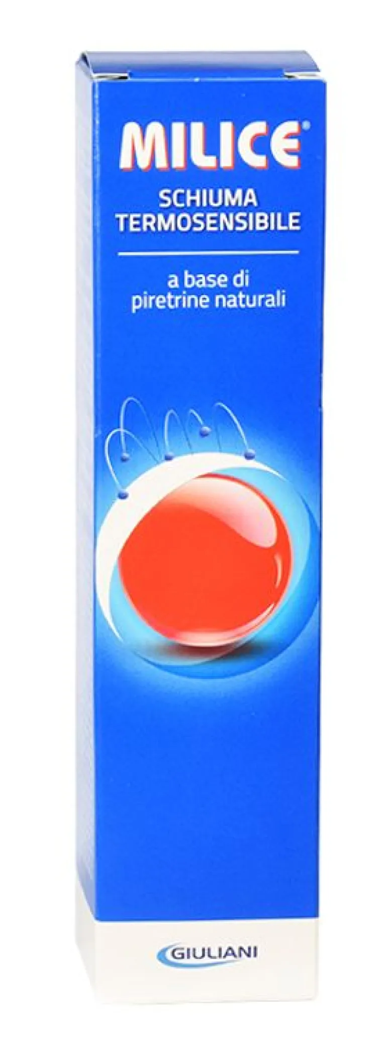 Milice Schiuma termosensibile Rimozione lendini e pidocchi 150ml