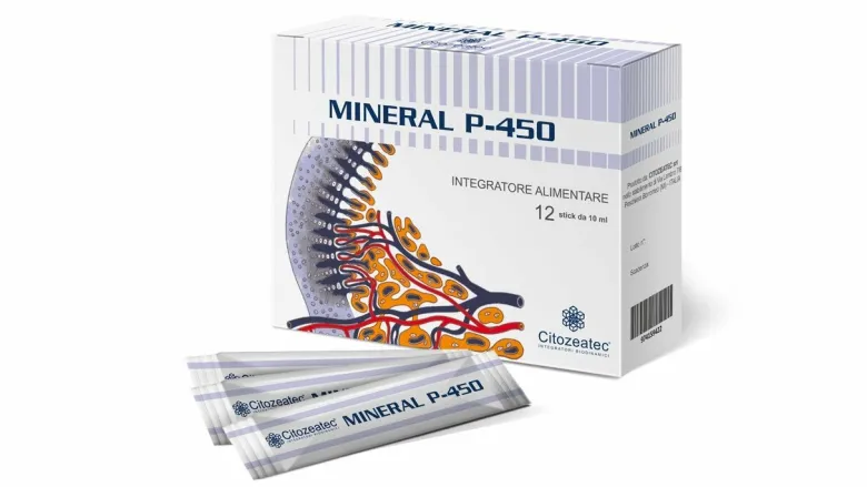 Mineral P 450 integratore alimentare di potassio e magnesio 12 stick