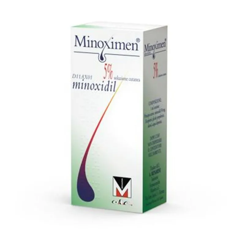 Minoximen Soluzione 5% trattamento sintomatico dell'alopecia androgenica flacone 60ml