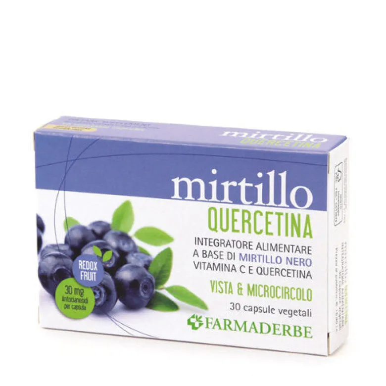 Mirtillo Quercetina 30 Capsule