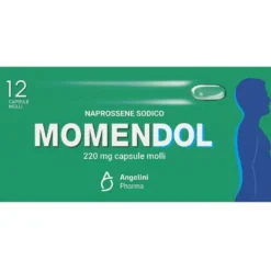 Momendol 220 mg Naprossene sodico 12 capsule molli