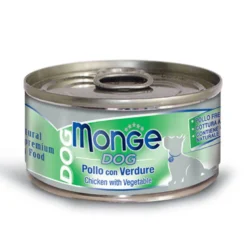 Monge Dog Pollo con Verdure Cibo Umido Per Cani Adulti 95g
