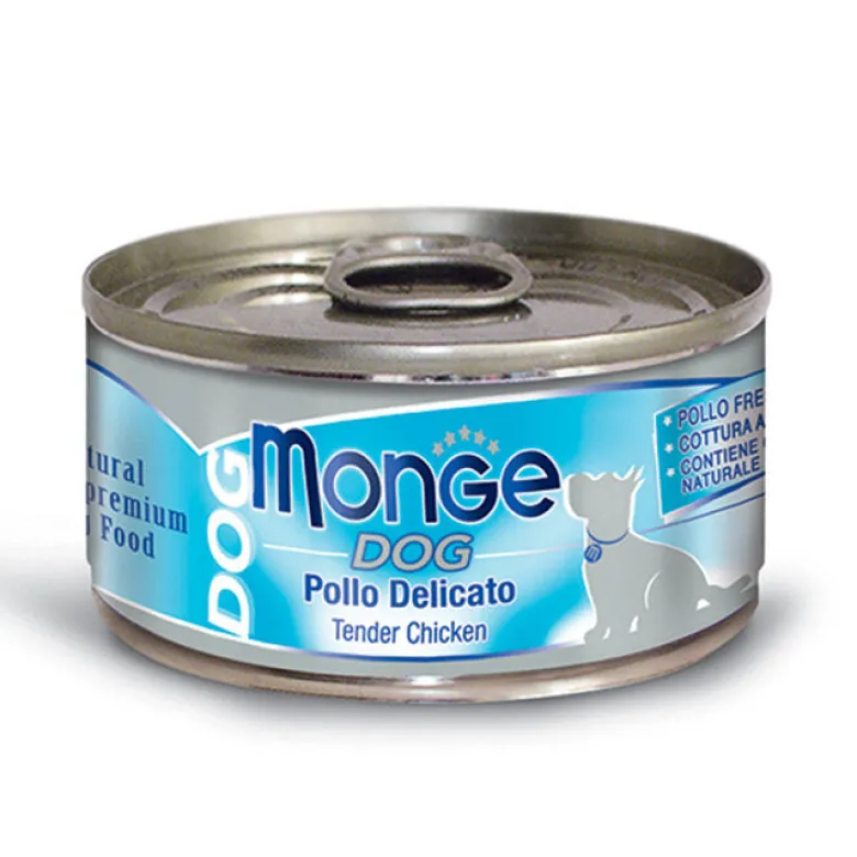 Monge Dog Pollo Delicato Cibo Umido Per Cani Adulti 95g