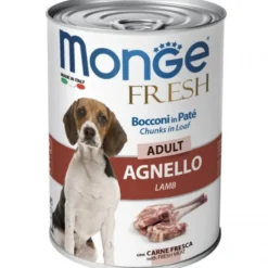 Monge Fresh Adult Agnello Cibo Umido per Cani Adulti 400g