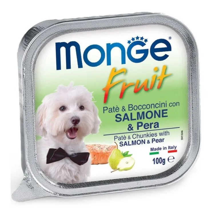 Monge Fruit Salmone E Pera Cibo Umido Per Cani Adulti 100g