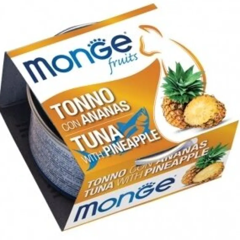 Monge Fruits Tonno Con Ananas Cibo Umido Per Gatti Adulti 80g