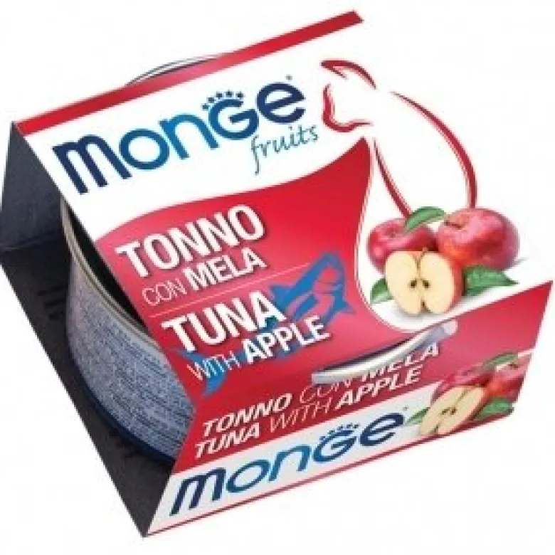 Monge Fruits Tonno Con Mela Cibo Umido Per Gatti Adulti 80g