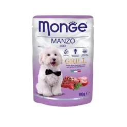 Monge Grill Manzo Cibo Umido Per Cani Adulti 100g
