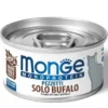 Monge Monoprotein Pezzetti Solo Bufalo Cibo Umido Per Gatti Adulti 80g