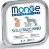 Monge Monoprotein Solo Tacchino Cibo Umido Per Cani Adulti 150g