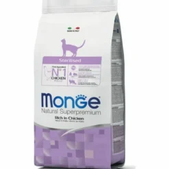 Monge Ricco Di Pollo Cibo Secco Gatti Adulti Sterilizzati Sacco 1,5 Kg