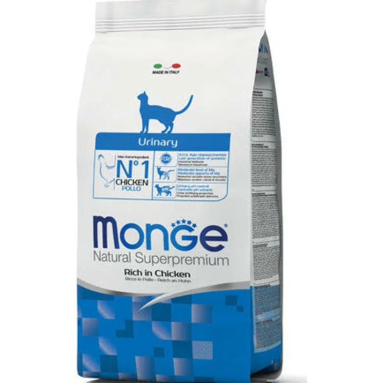 Monge Ricco Di Pollo Urinary Cibo Secco Gatti Adulti Sacco 400g