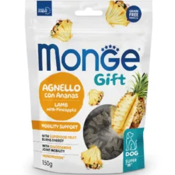 Monge Snack Gift Dog Adult Super M Mobility Support Agnello con Ananas