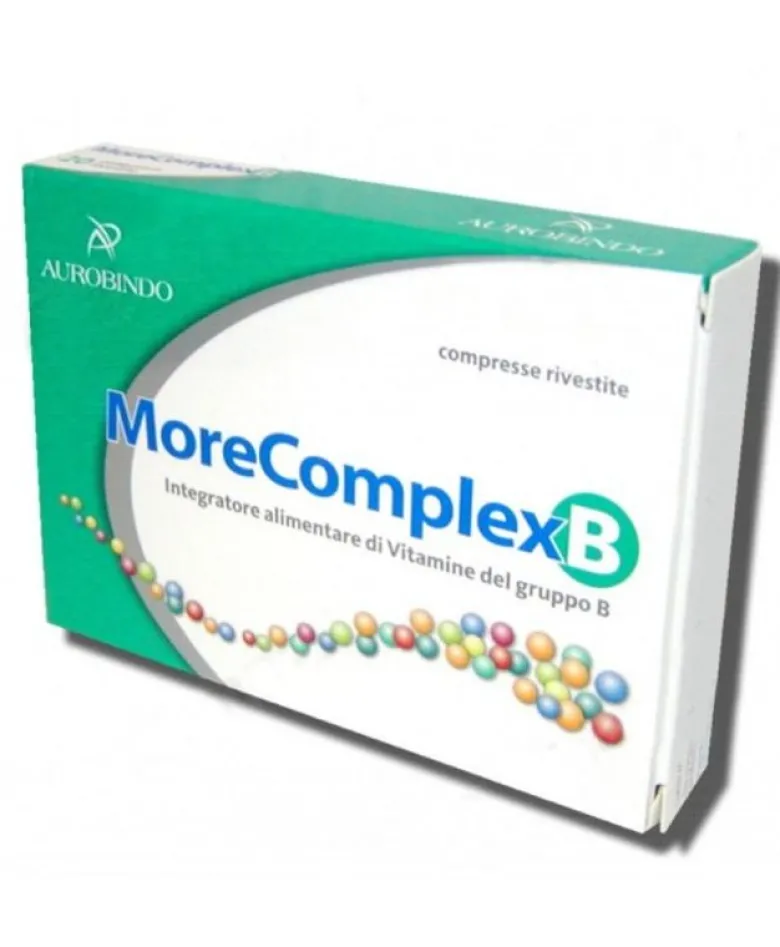 Morecomplex B energetico con vitamina B 40 compresse
