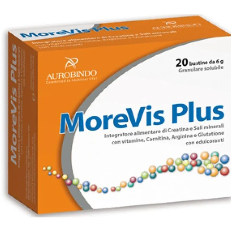 MoreVis Plus 20 bustine granulare solubile