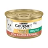 Mousse Anatra E Un Tocco Di Spinaci Per Gatti