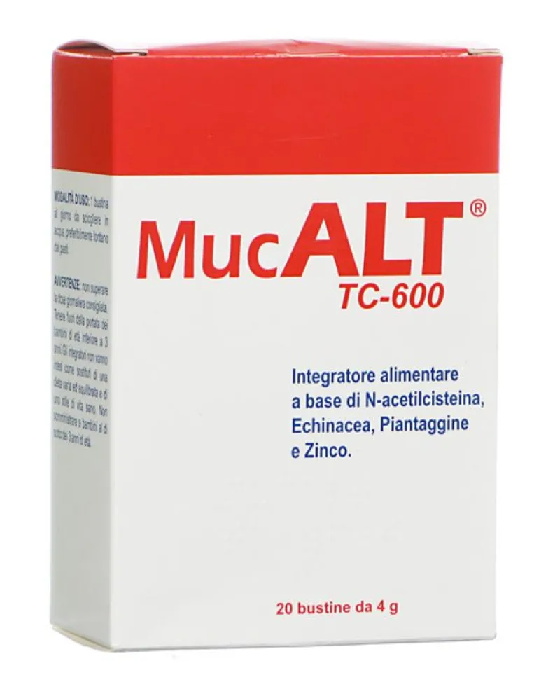 Mucalt Tc-600 integratore 20 bustine