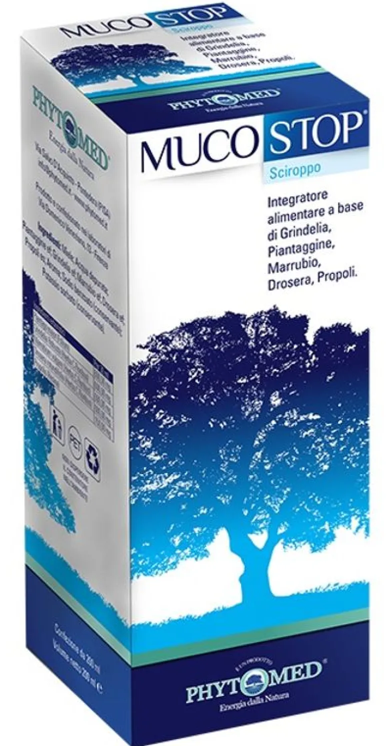 Mucostop per il naturale controllo della tosse catarrale sciroppo 200ml
