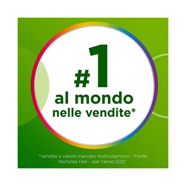 Multicentrum Adulti Effervescente Integratore Alimentare Multivitaminico Vitamina B C D3 Ferro 20Cpr