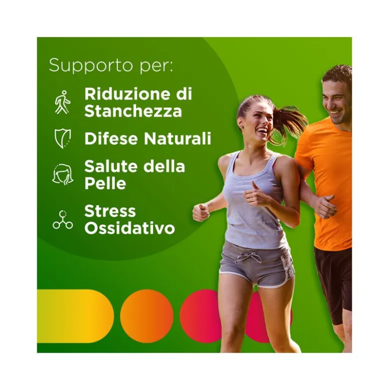 Multicentrum Adulti Effervescente Integratore Alimentare Multivitaminico Vitamina B C D3 Ferro 20Cpr