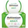 Multicentrum Adulti Integratore Alimentare Multivitaminico Vitamina C B D3 Calcio Ferro Zinco 90 Cpr