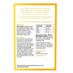Multicentrum Cuore Mente E Vista Boost Omega3 60 Mini Perle