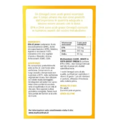 Multicentrum Cuore Mente Vista Boost Omega3 120 Mini Perle