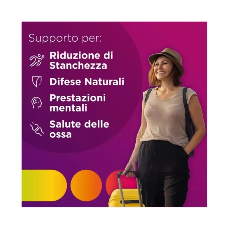 Multicentrum Donna Integratore Alimentare Multivitaminico Vitamina D Calcio Ferro Acido Folico 60Cpr