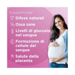 Multicentrum Mamma Integratore Alimentare Multivitaminico Gravidanza Acido Folico D3 Calcio 30 Cpr