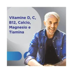 Multicentrum Uomo 50+ Integratore Alimentare Multivitaminico Vitamina D3 C B Zinco Magnesio 30 Cpr