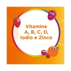 Multicentrum VitaGummy Integratore Vitamine Minerali Bambini 3+ Vitamina D Iodio Ferro 30 Caramelle