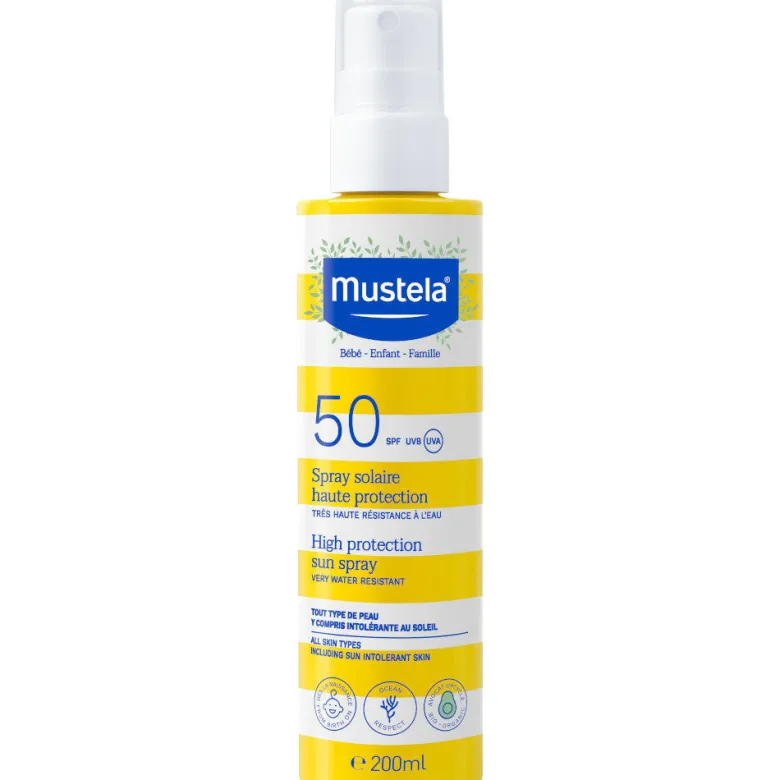 Mustela Latte Solare Spray 200ml SPF 50 Protezione Solare