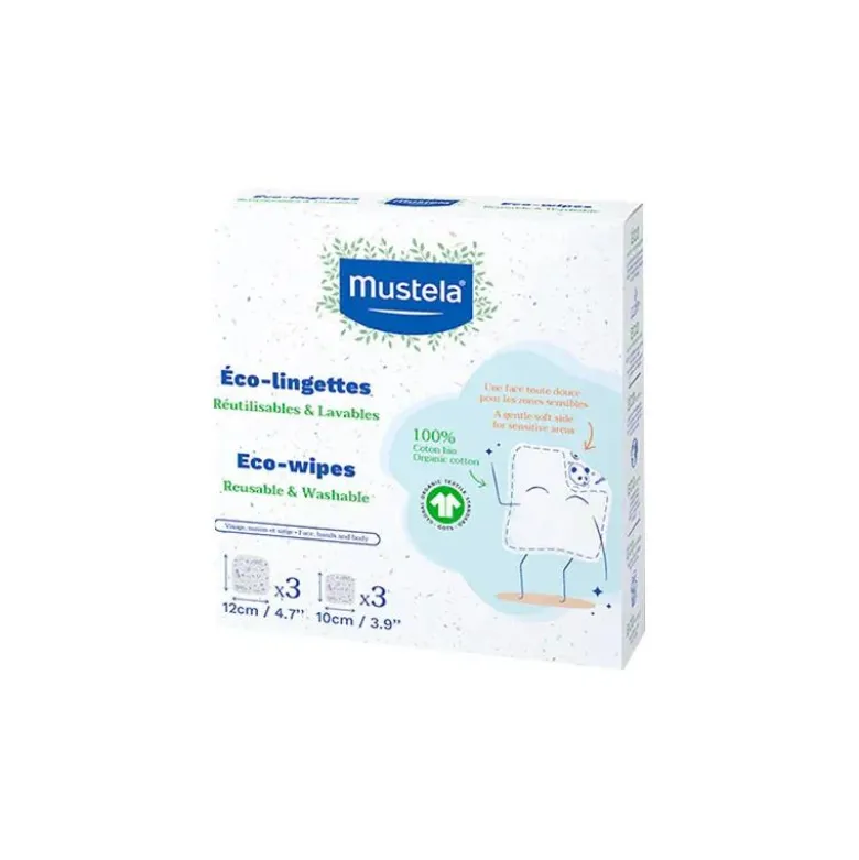 Mustela Salviette Riutilizzabili 6 pezzi