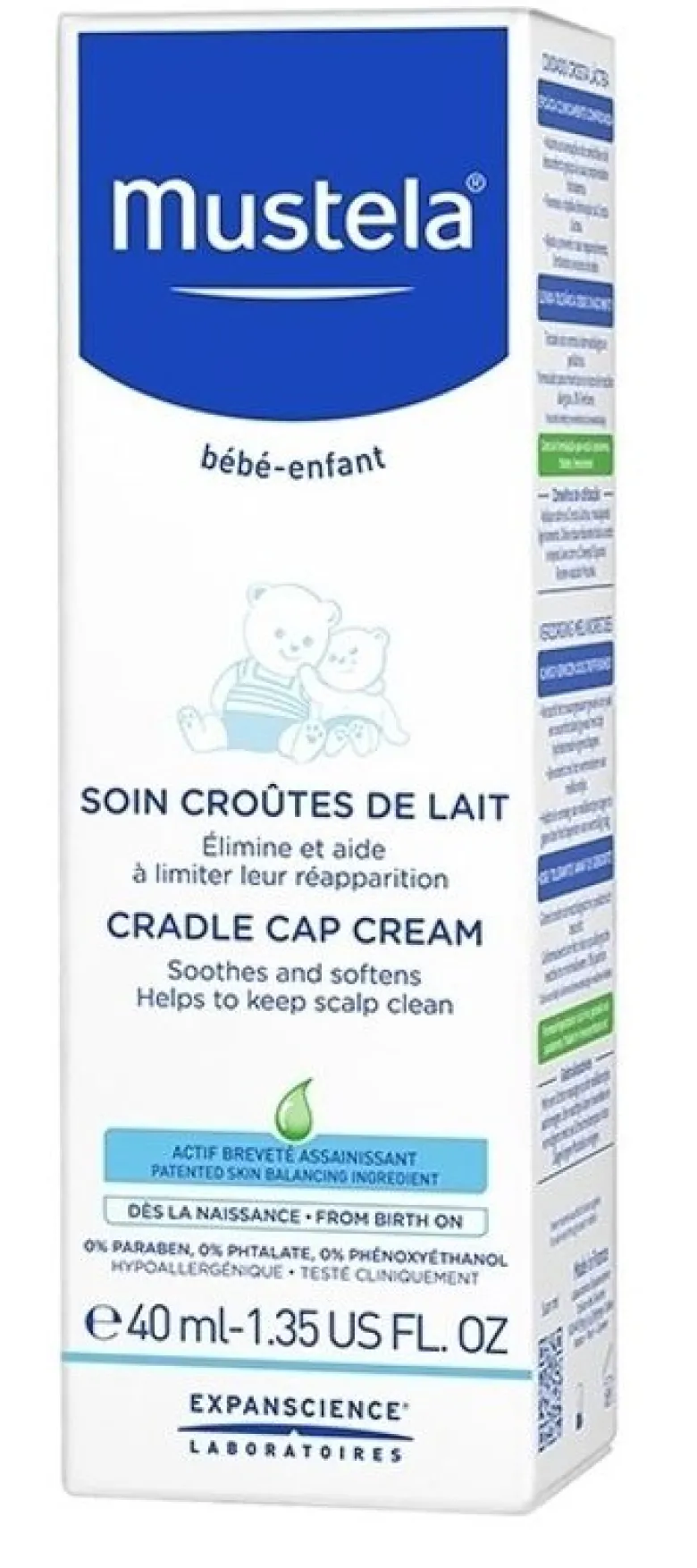 Mustela Trattamento Crosta Lattea bambini e neonati 40ml