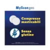 Mylicongas Aerofagia 50 Compresse per Flatulenza Meteorismo Gonfiore addominale
