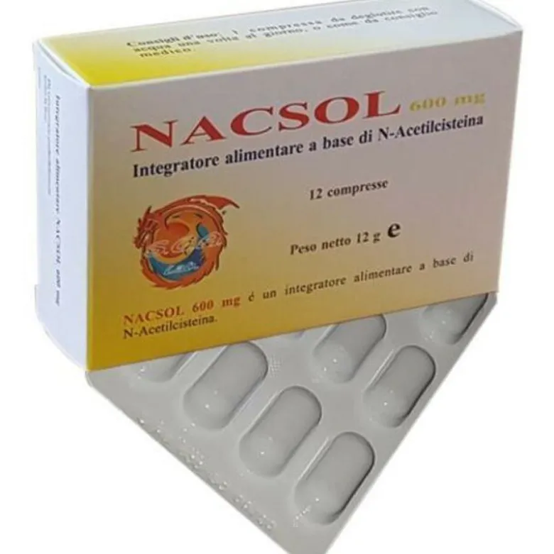 Nacsol benessere delle vie respiratorie 12 compresse