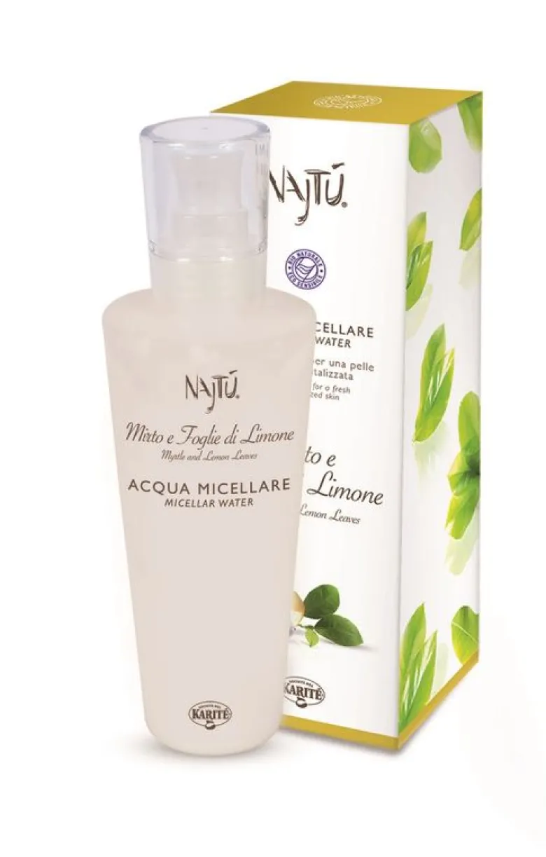 Najtù Mirto e Foglie di Limone Acqua Micellare 200ml
