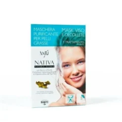 Najtu Maschera purificante per pelli grasse 1 maschera monodose