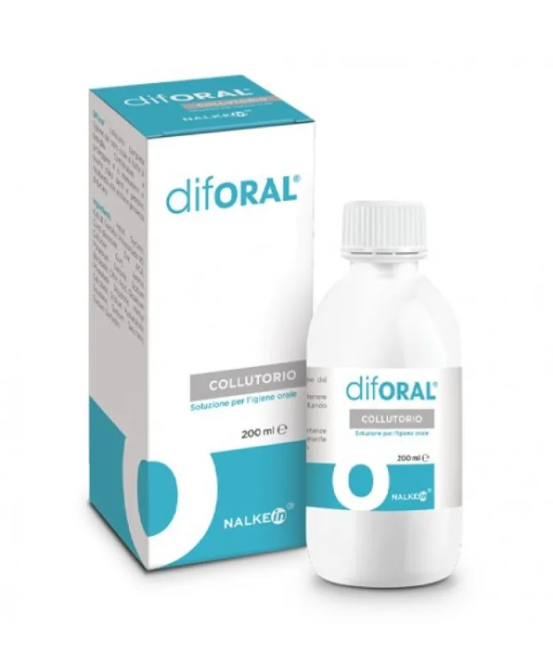 Nalkein Diforal Collutorio denti e gengive sane 200ml