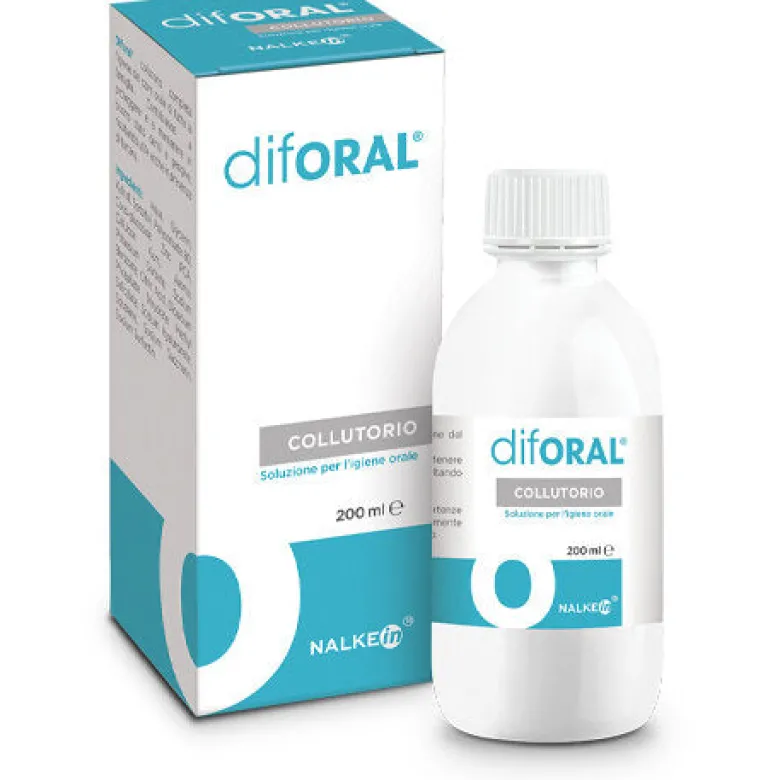 Nalkein Diforal Collutorio denti e gengive sane 200ml