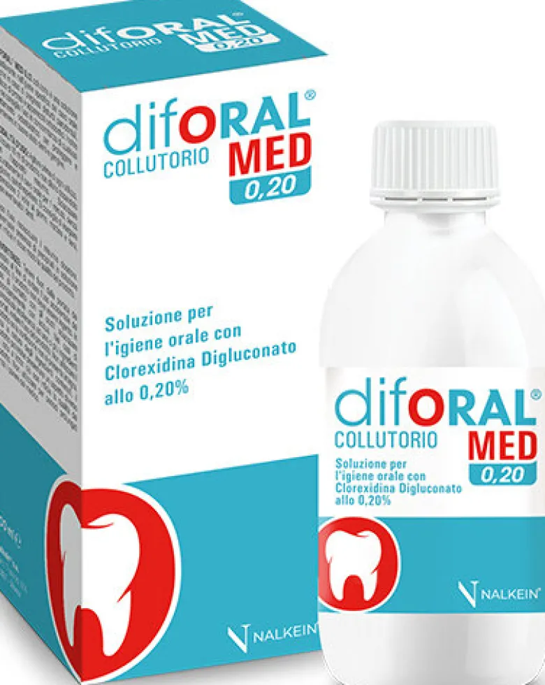 Nalkein Diforal Med 0,20 Collutorio Denti/Gengive 200ml