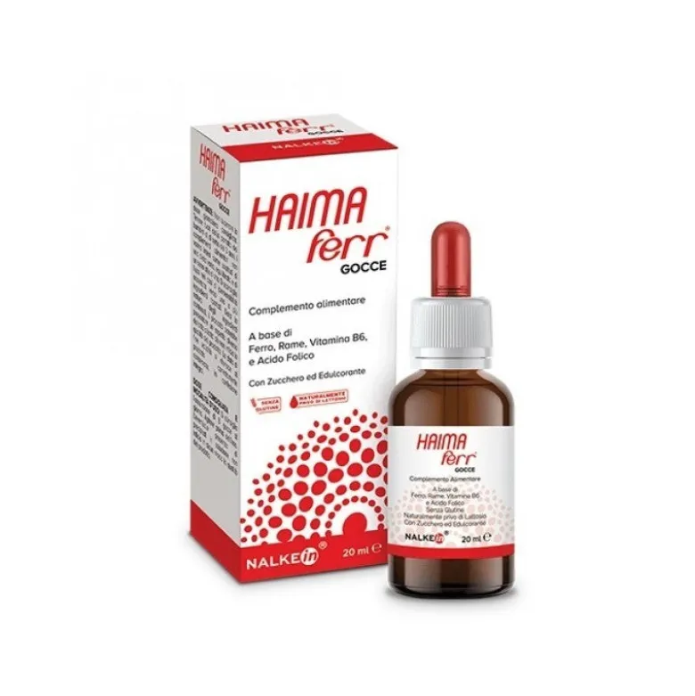 Nalkein Haimaferr utile per le carenze di ferro nei bambini Gocce 20ml