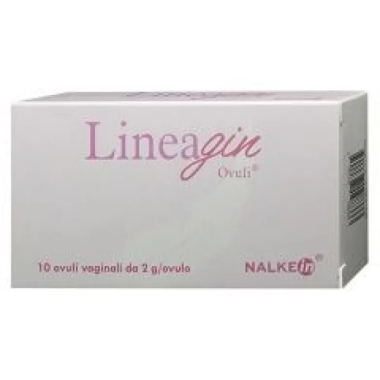 Nalkein Lineagin Ovuli per le naturali difese della vagina 10 ovuli
