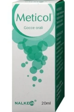 Nalkein Meticol Gocce Orali trattamento della sintomatologia collegata alla formazione di gas 20ml
